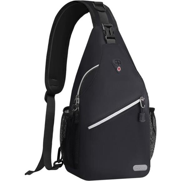 Sling Backpack, Multipurpose Crossbody Shoulder Bag Travel Hiking Daypack - Picture 1 of 7